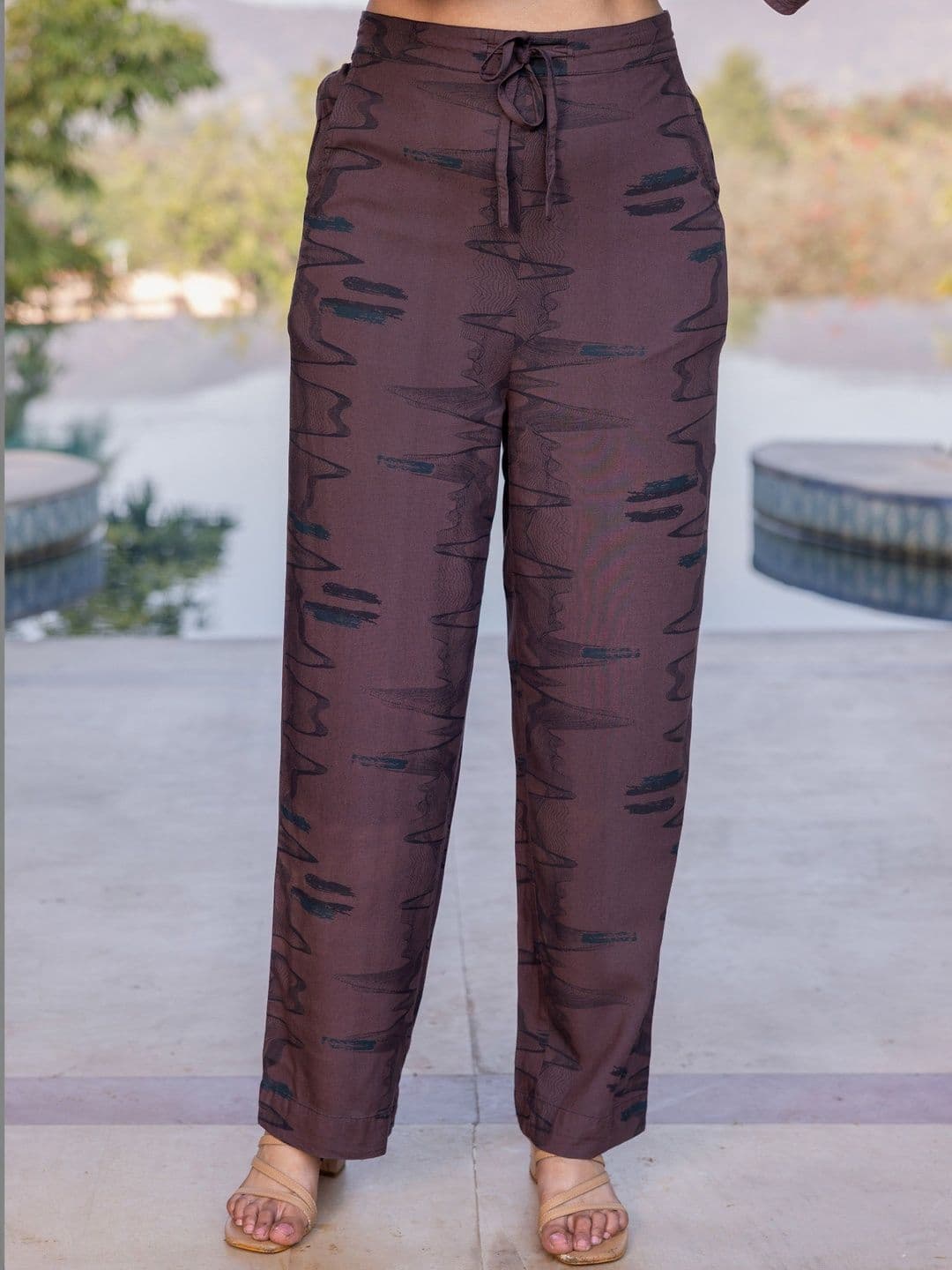 Aramya Women Printed Ethnic Palazzos - view 1