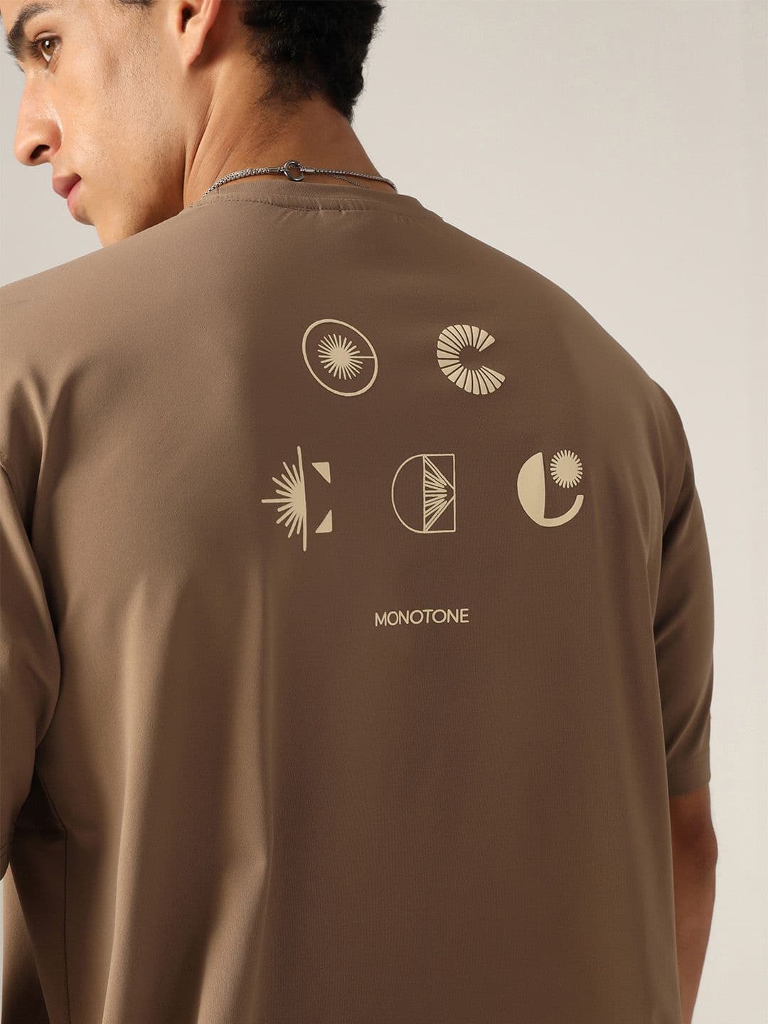 Monotone Men Printed Boxy T-shirt - view 1