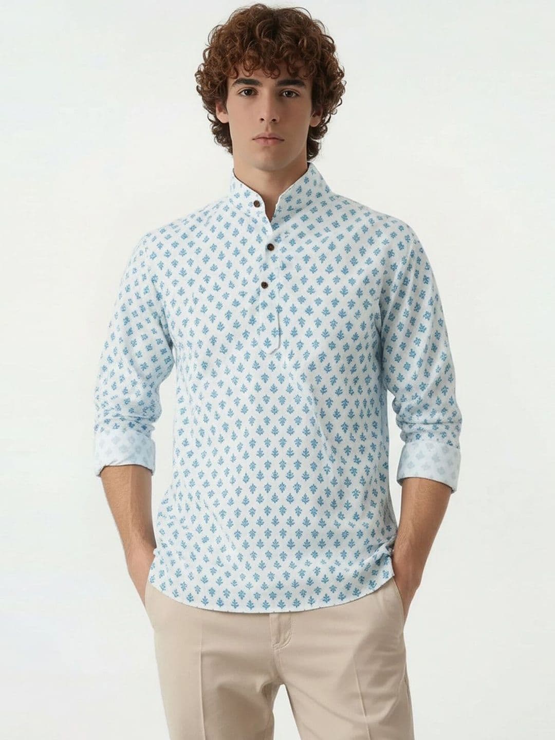 SZN Men Standard Sheer Casual Shirt - view 1