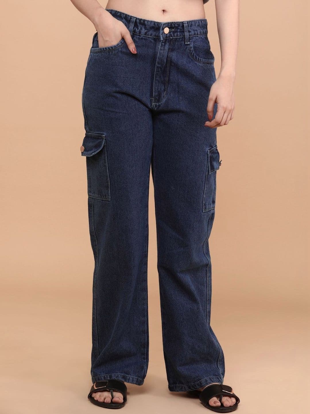 V-Mart Women Regular Fit Mid-Rise Light Fade Jeans - view 1