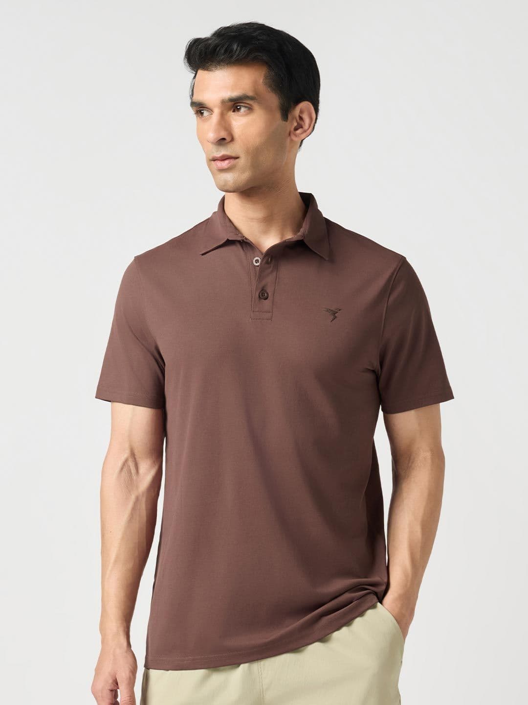 Technosport Polo Collar Rapid-Dry Slim Fit T-shirt - view 1