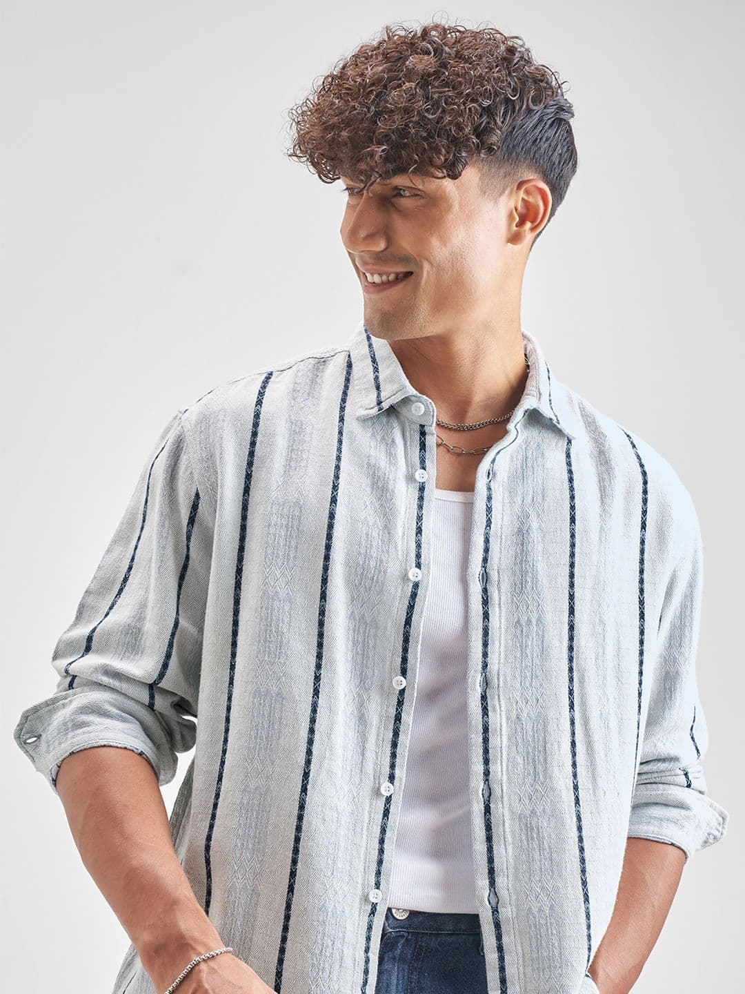 HIGHLANDER Men Striped Casual Shirt - view 1