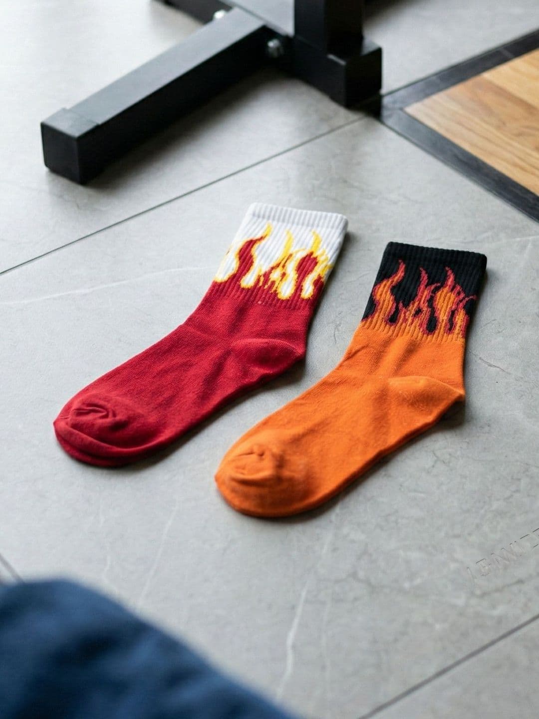 Moda Rapido Men Pack of 2 Cotton Blend Patterned Above Ankle Socks - view 1