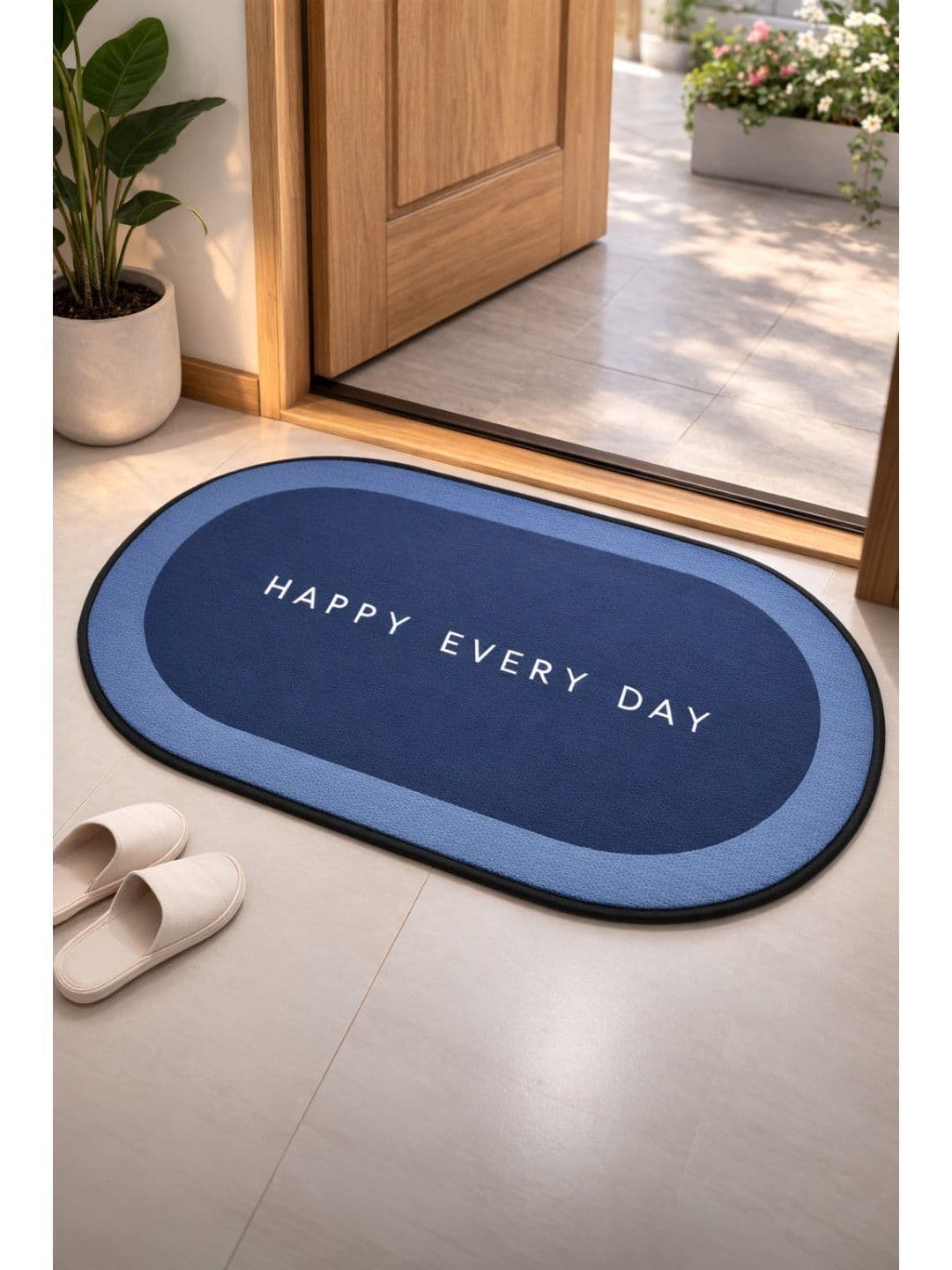 DeoDap Blue Doormats - view 1
