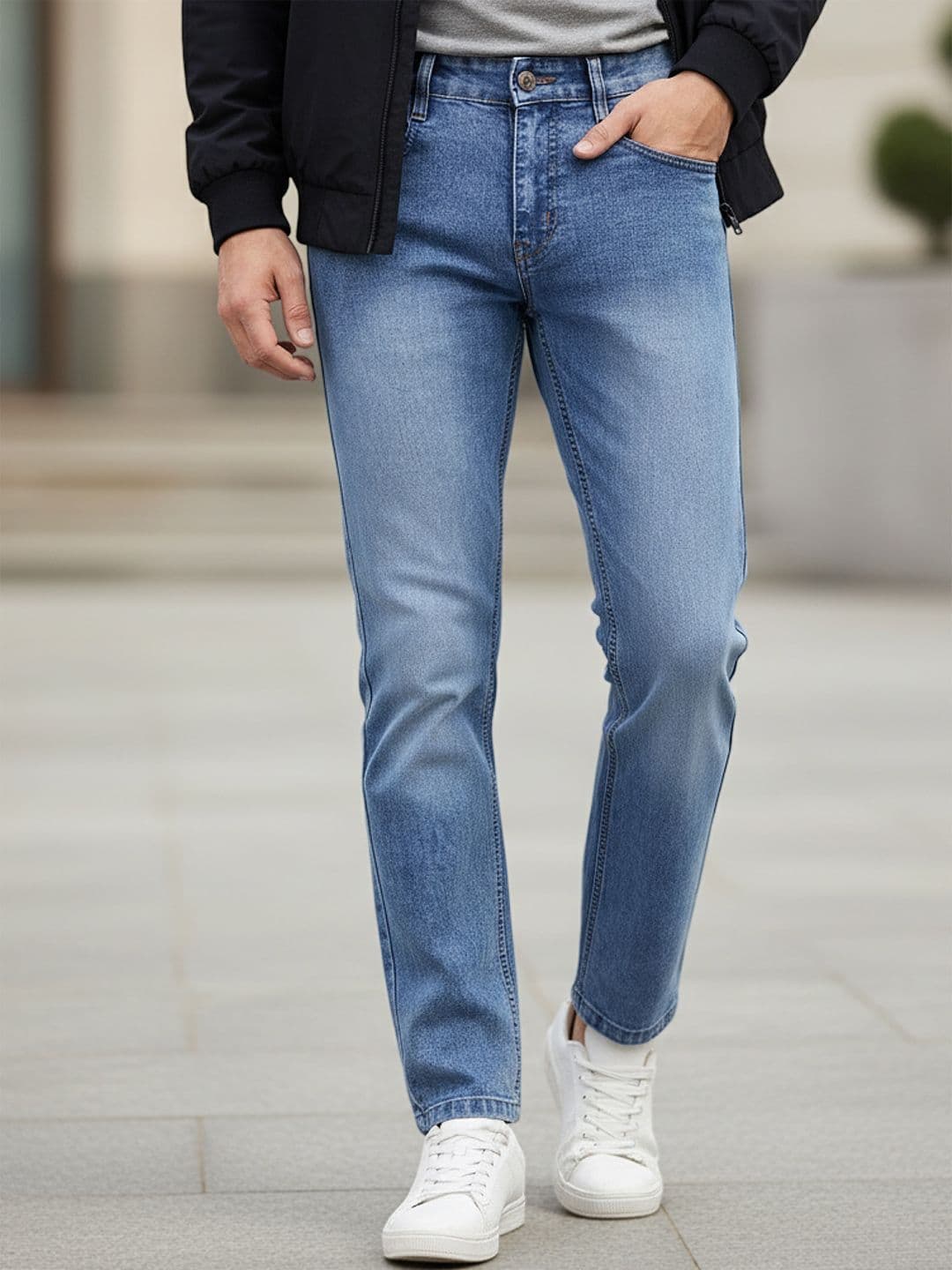 Urbano Fashion Men Heavy Fade Stretchable Jeans - view 1
