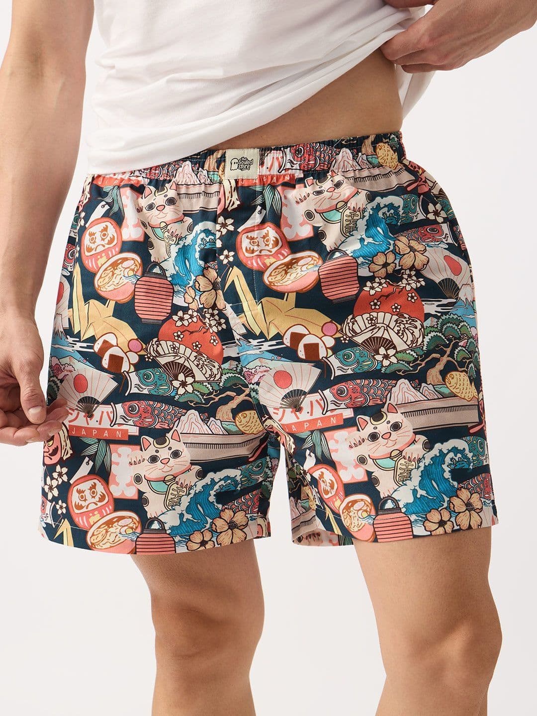 The Souled Store Printed Mid Rise Boxers - view 1