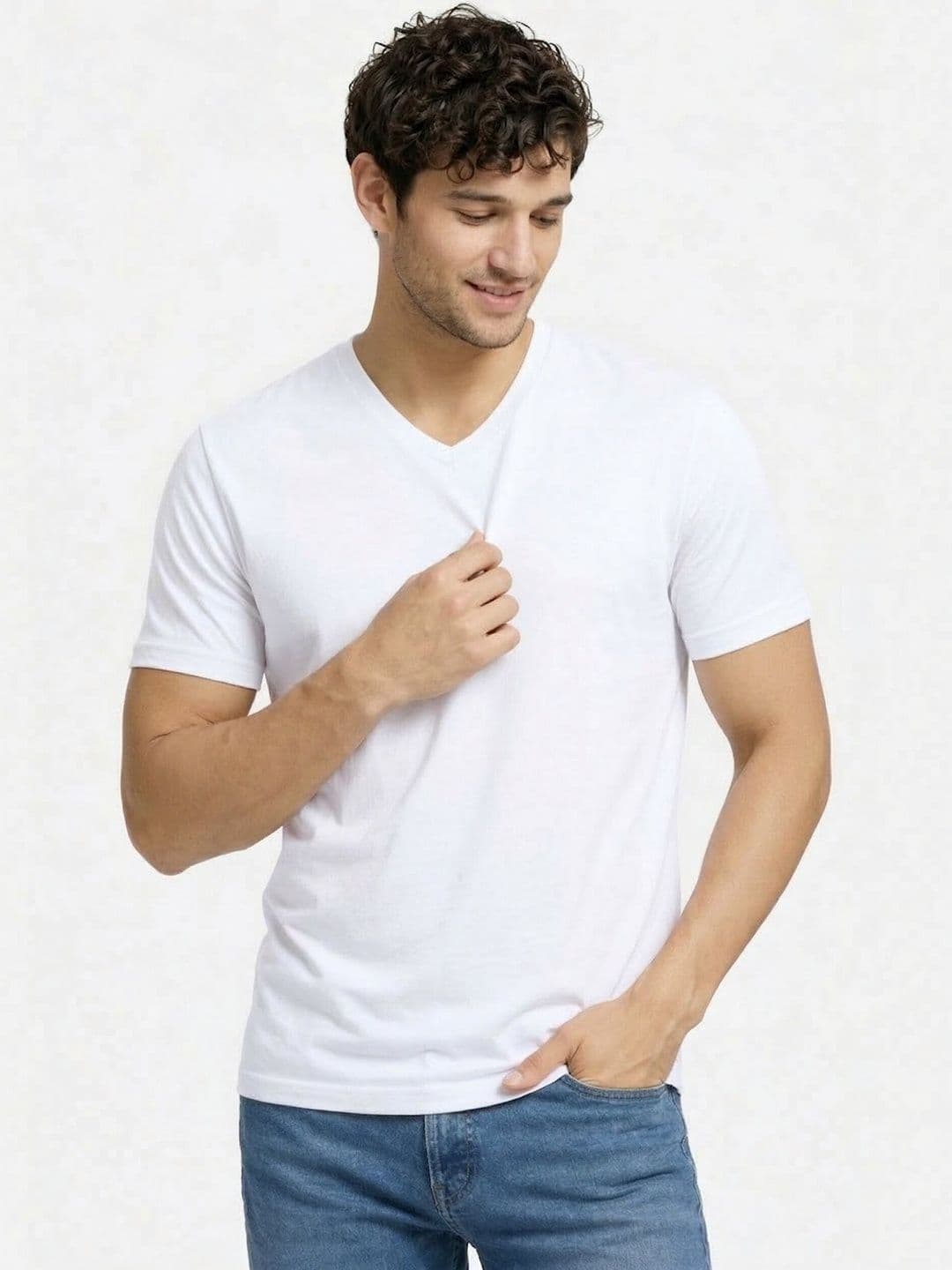 UnaOne Men V-Neck T-shirt - view 1