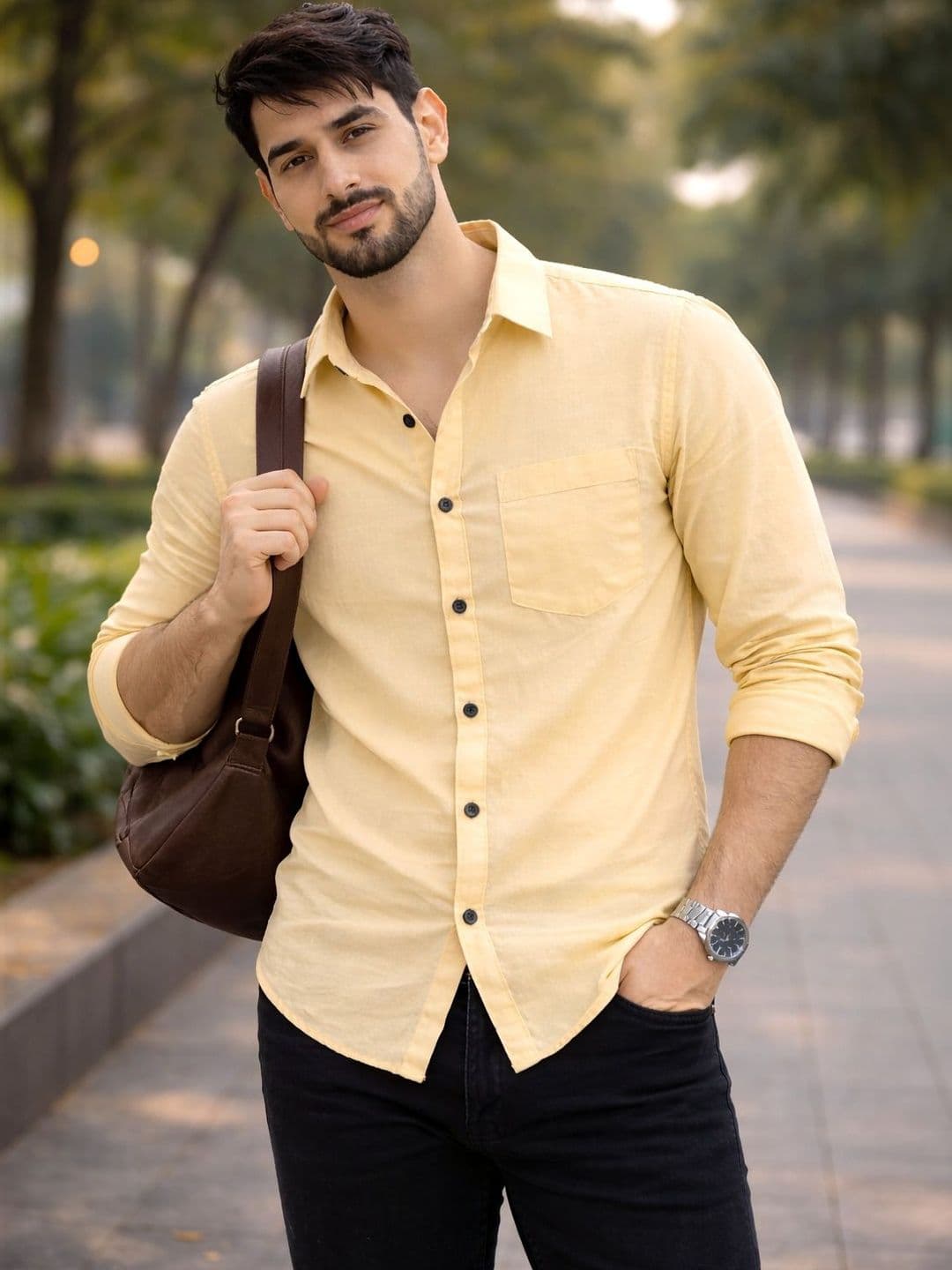 HERE&NOW Men Comfort Casual Shirt - view 1