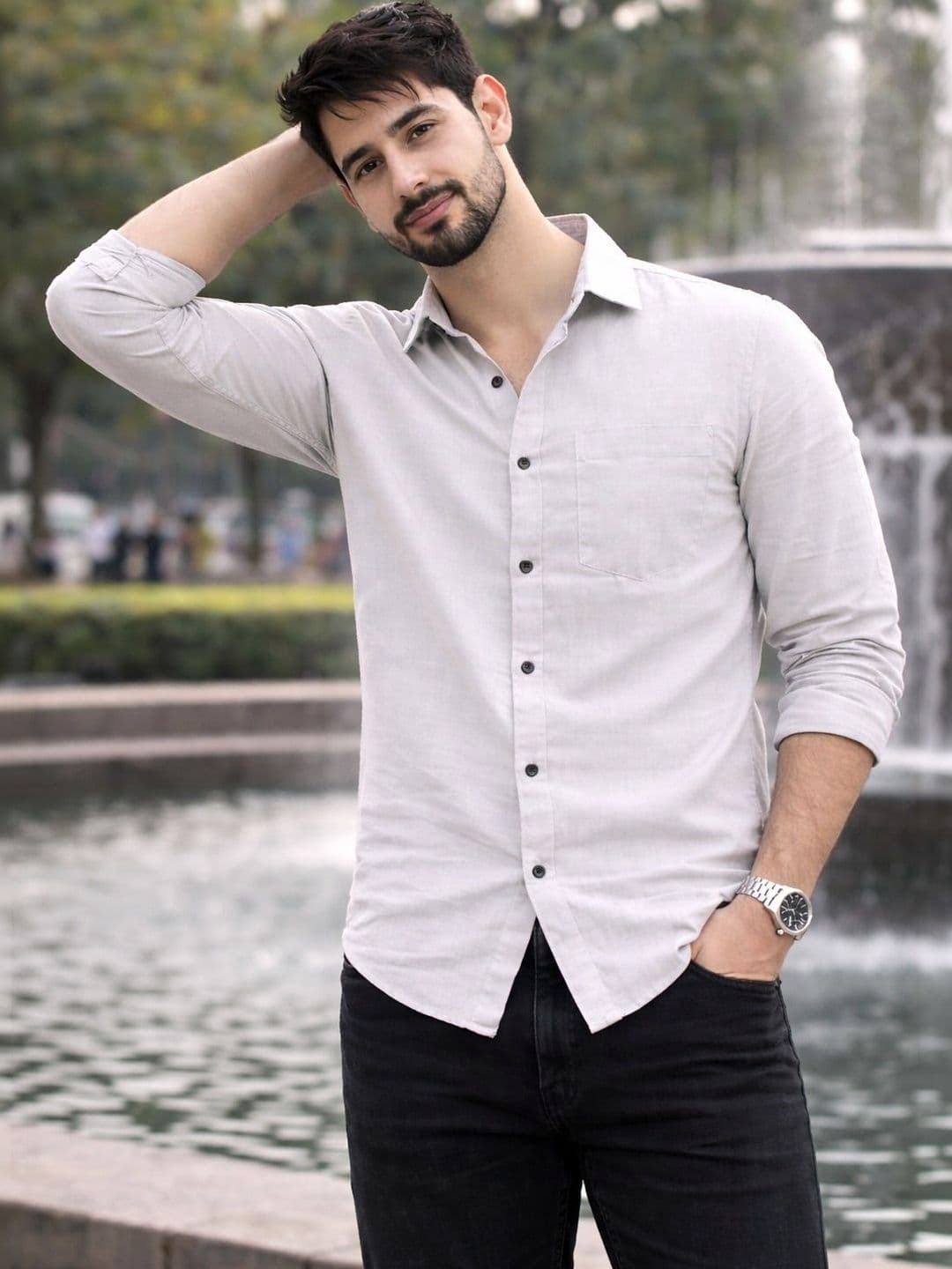 HERE&NOW Men Comfort Casual Shirt - view 1