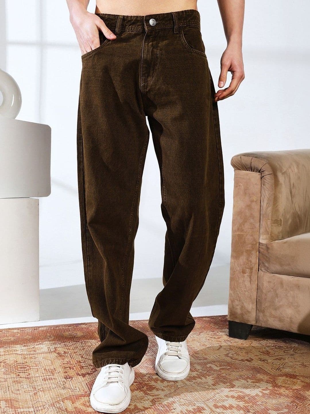 DENIMLOOK Men Jean Straight Fit Mid-Rise Stretchable Jeans - view 1