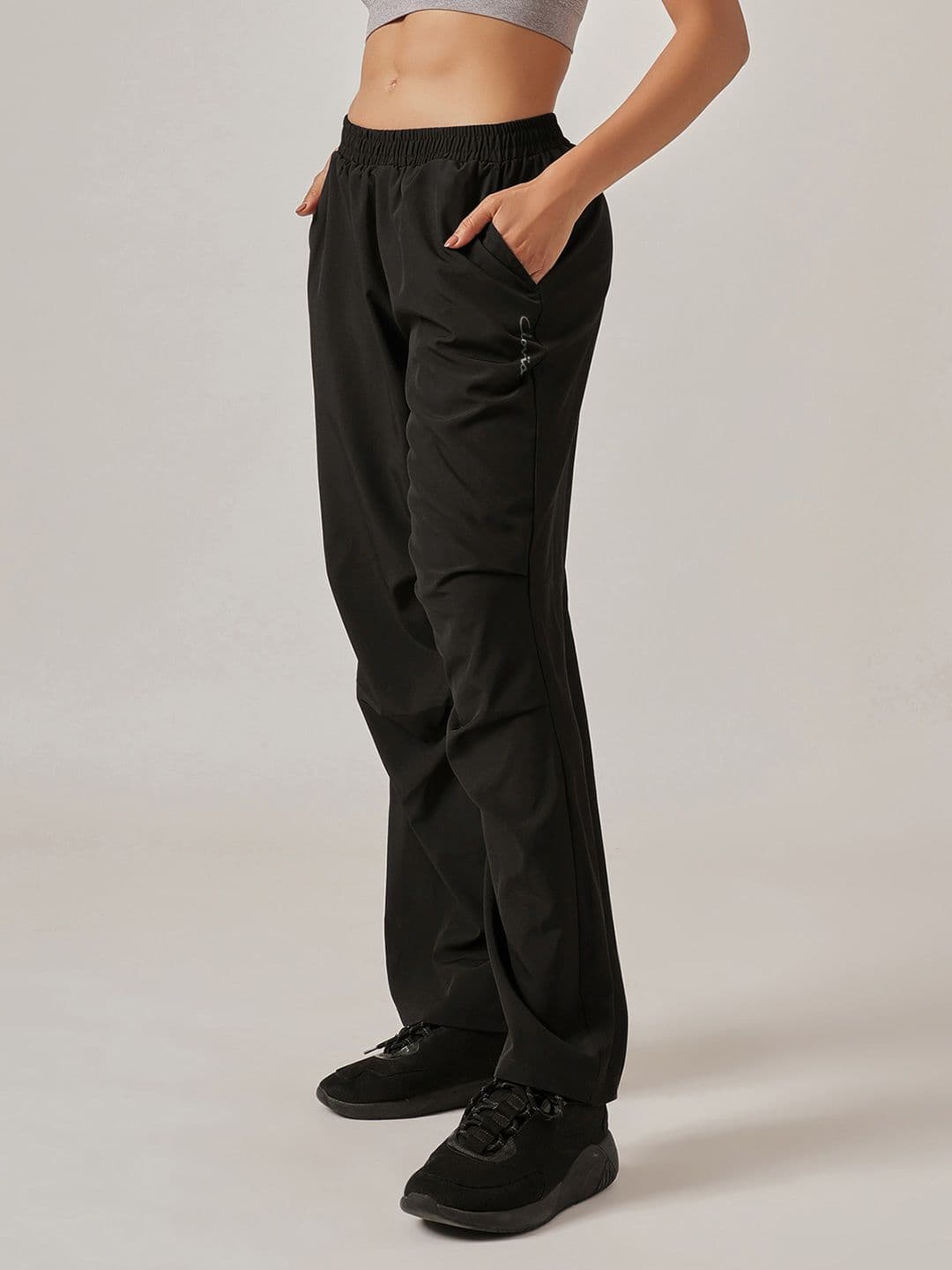 Clovia Women Quick-Dry Mid Rise Regular Fit Track Pants - view 1