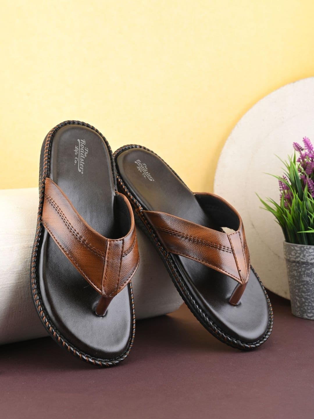 The Roadster Lifestyle Co Men Slip-On Comfort Sandals - view 1