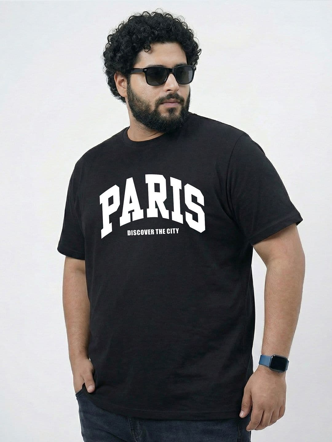 Toodle Plus Men Plus Size Cotton Printed T-shirt - view 1