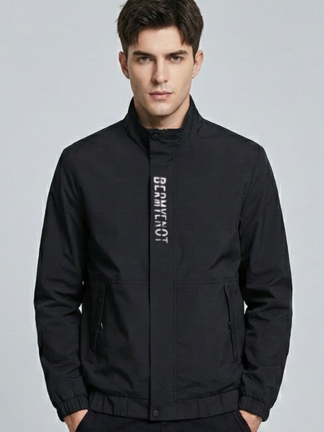 CARABA Men Lightweight Biker Jacket - view 1
