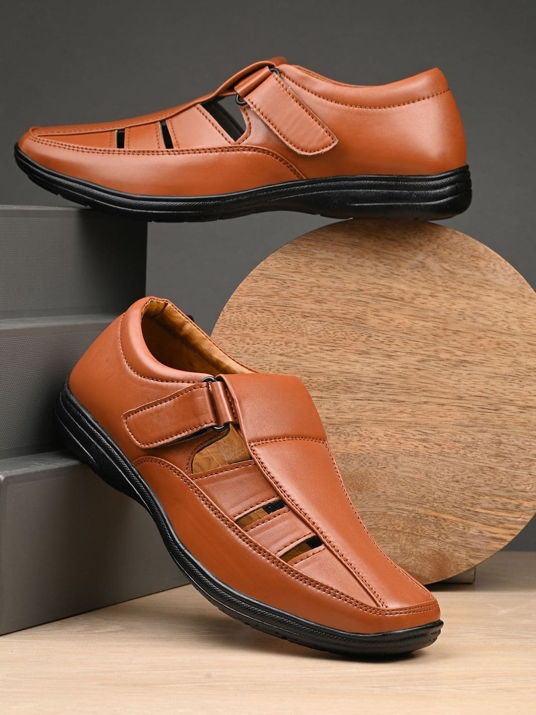 HERE&NOW Men Comfort Sandals - view 1