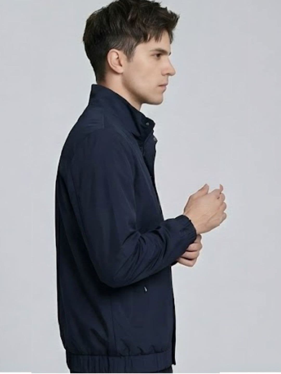 MIA FASHION Men Windcheater Biker Jacket - view 1