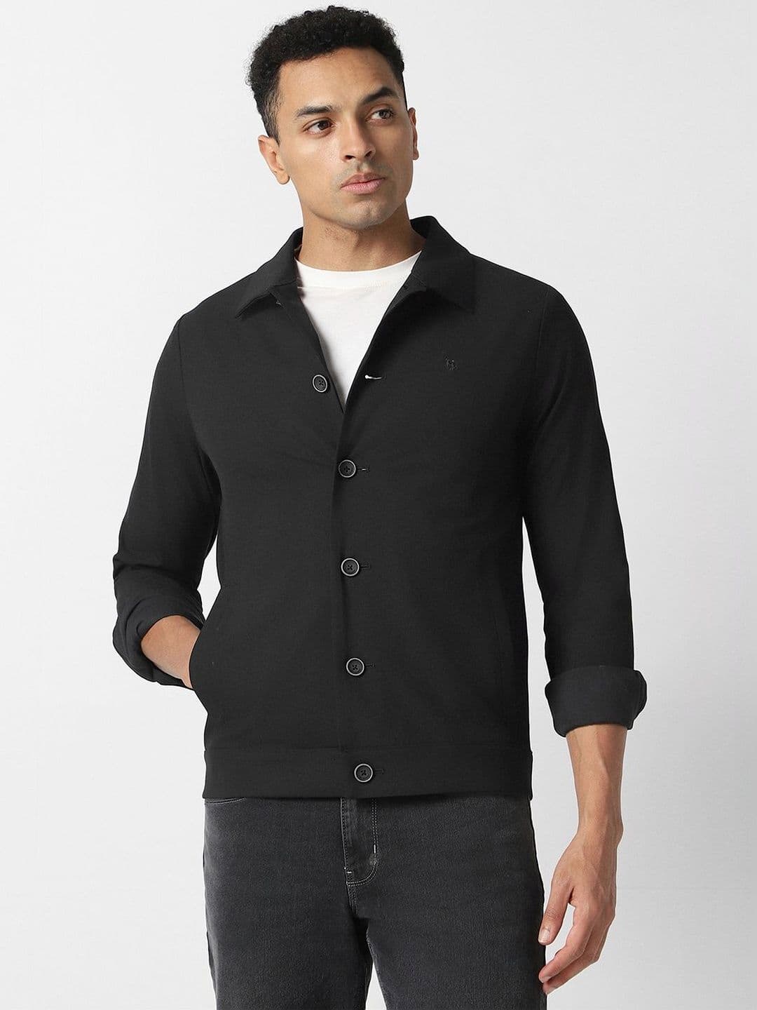 V Dot Men Open Front Jacket - view 1