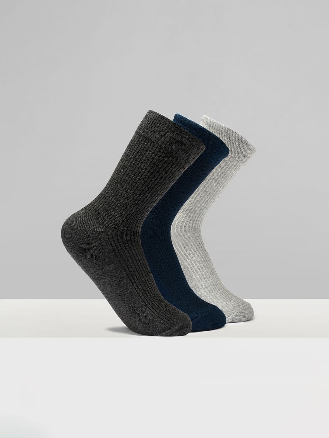 Urban Ranger by pantaloons Men Pack of 3 Cotton Blend Assorted Socks - view 1