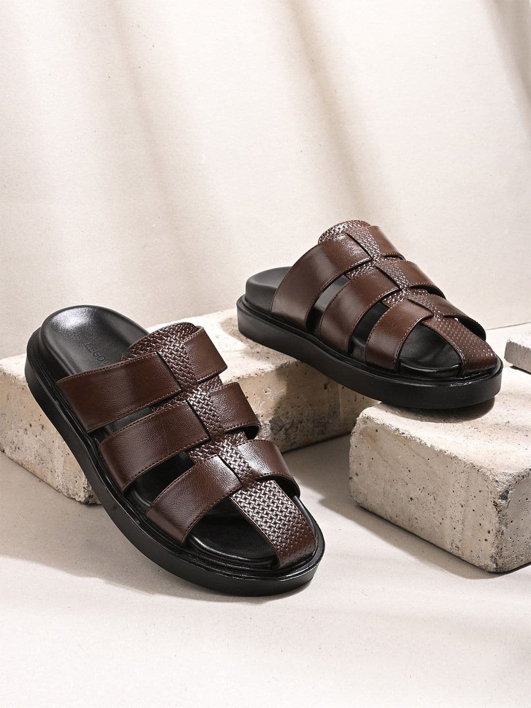 Eego Italy Men Fisherman Sandals - view 1