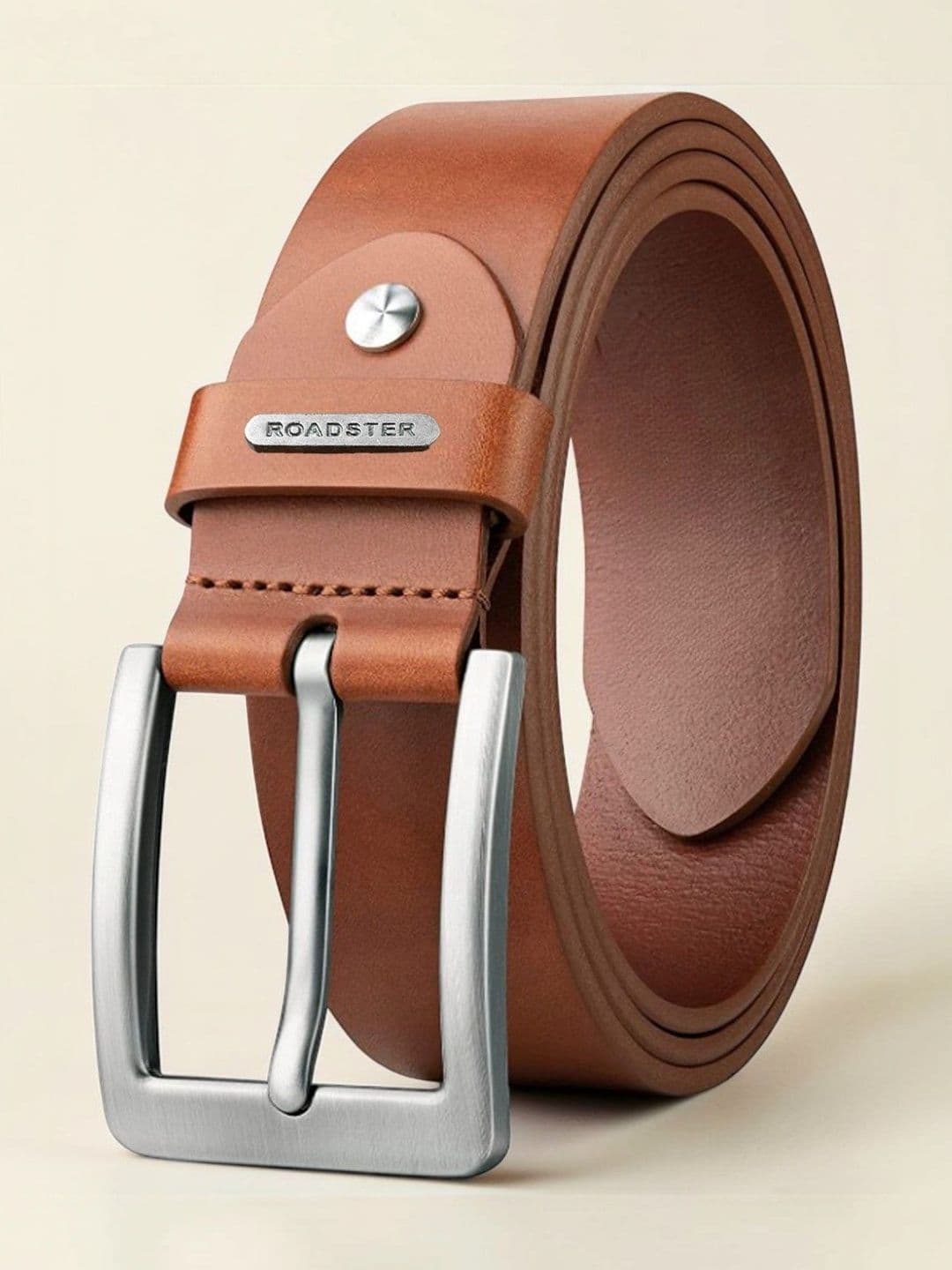 Roadster The Lifestyle Co Men Textured Leather Belt - view 1
