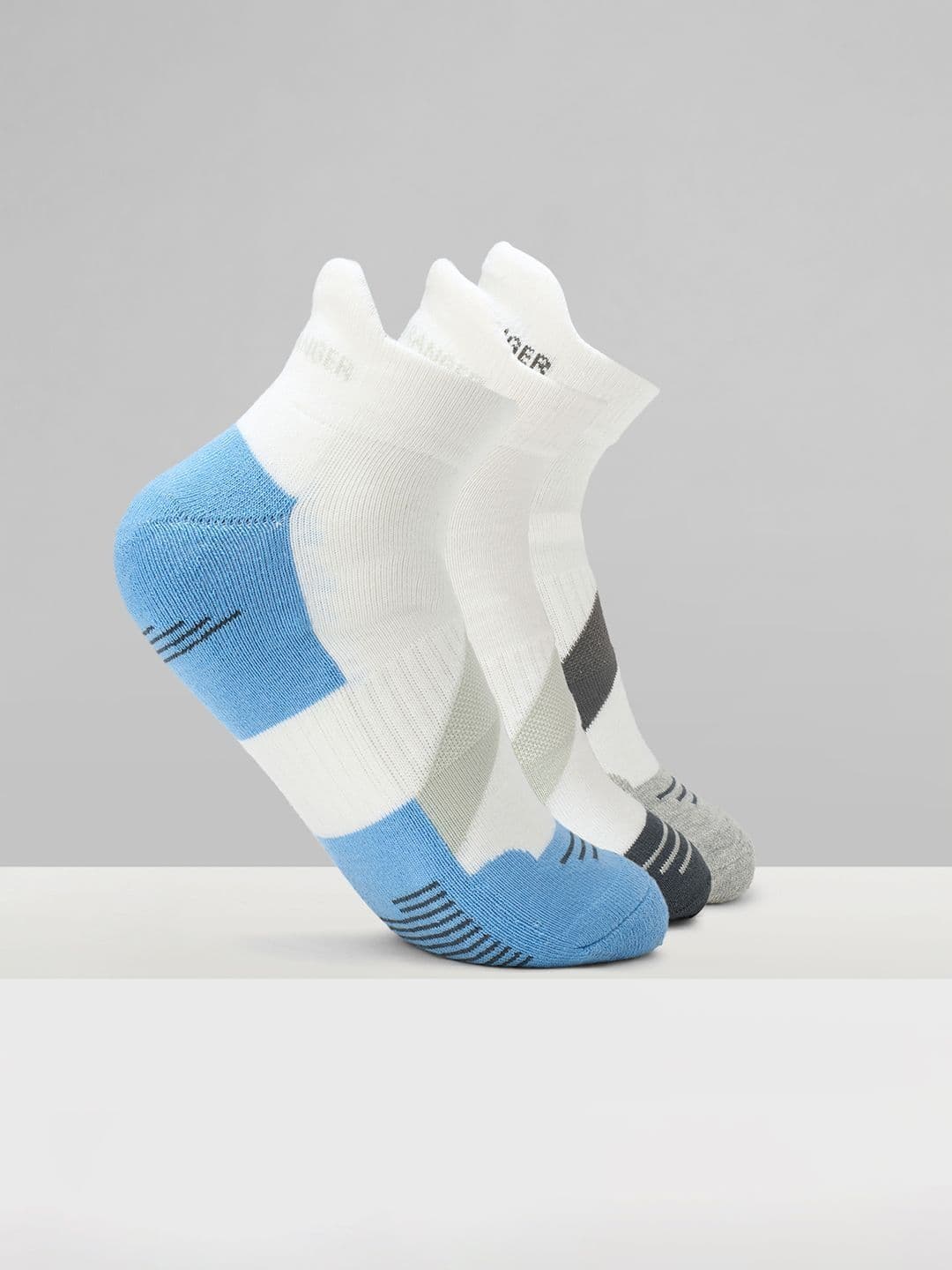 Urban Ranger by pantaloons Men Pack of 3 Cotton Blend Assorted Socks - view 1