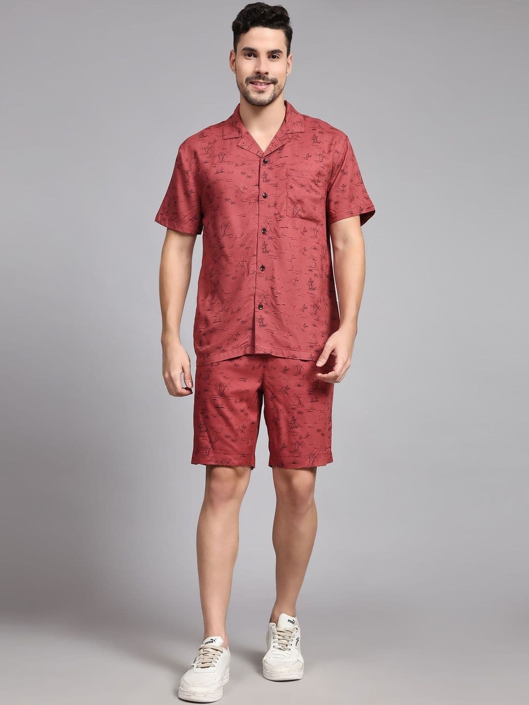 BStories Men Printed Night suit - view 1