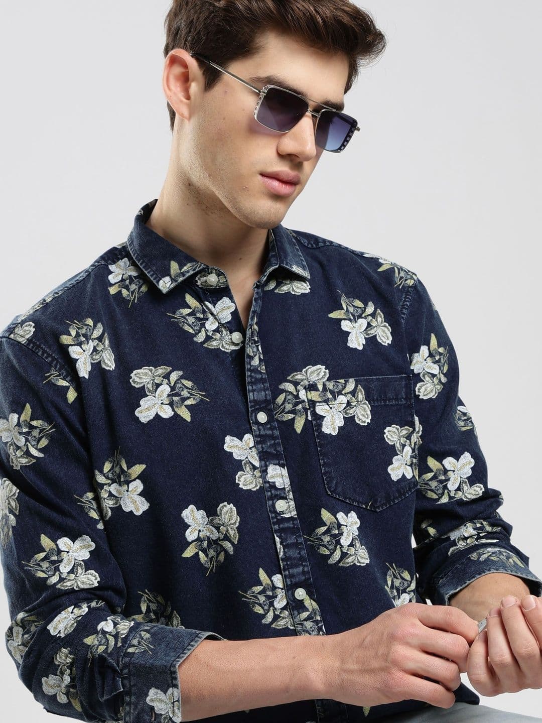 HERE&NOW Men Printed Casual Shirt - view 1