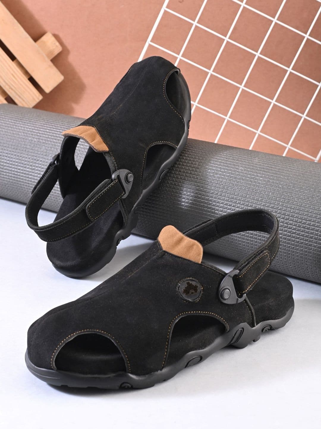 The Roadster Lifestyle Co. Men Velcro Comfort Sandals - view 1