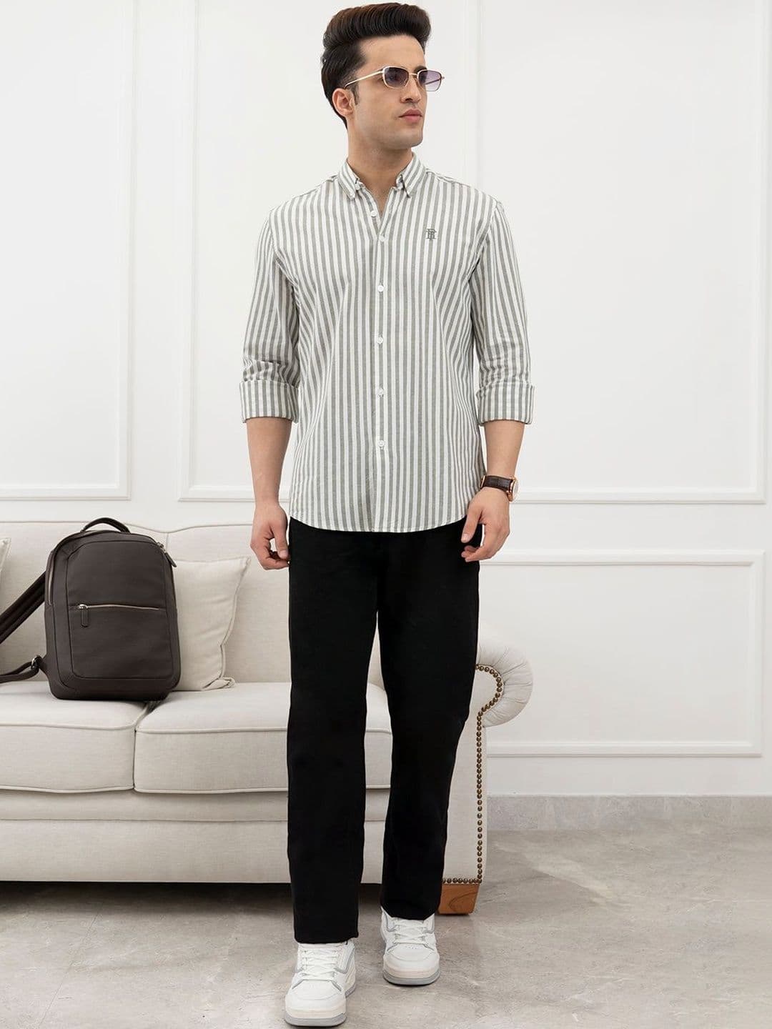 Red Tape Men Striped Casual Shirt - view 1