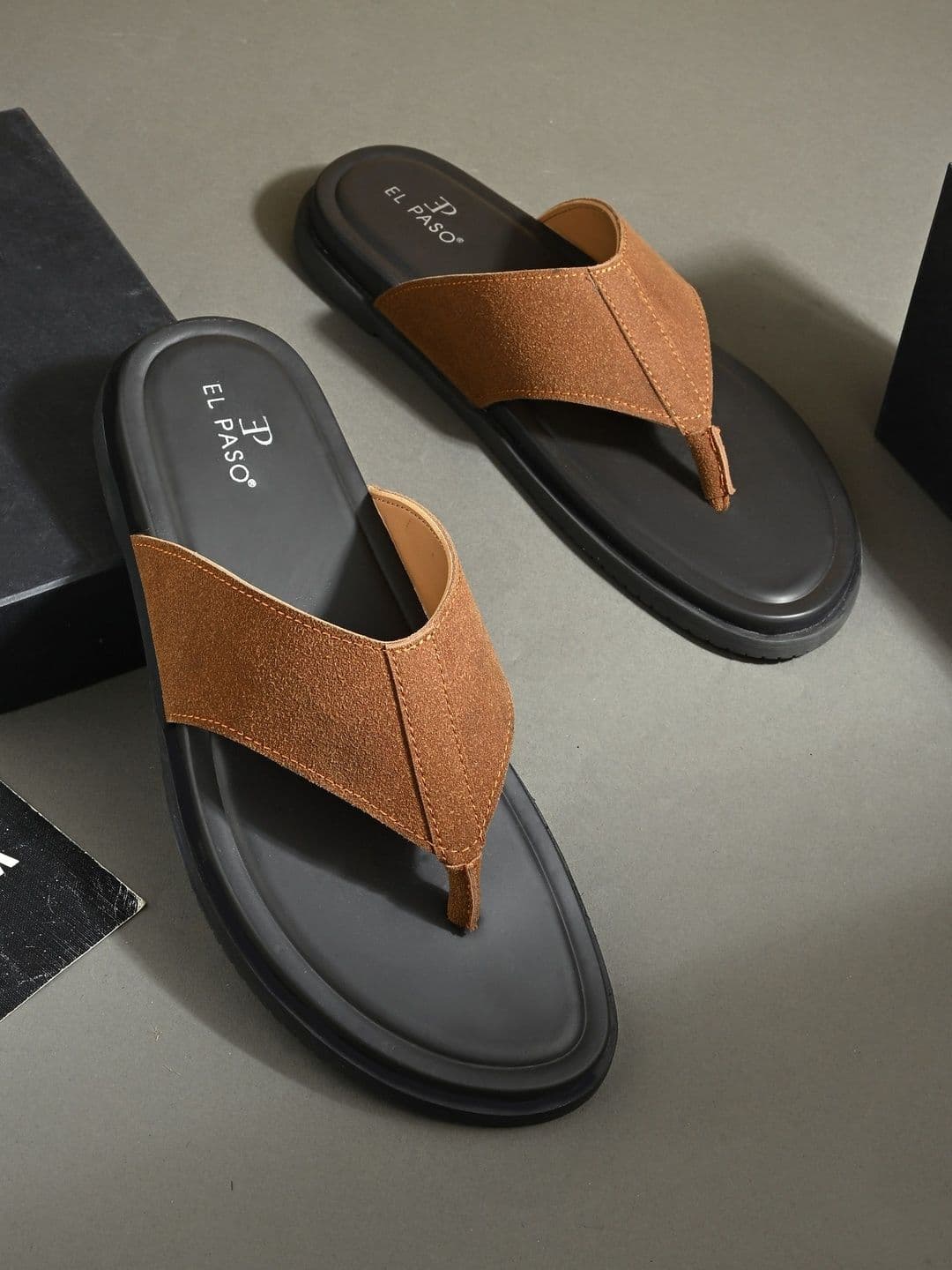 El Paso Men Thong Flip-Flops - view 1