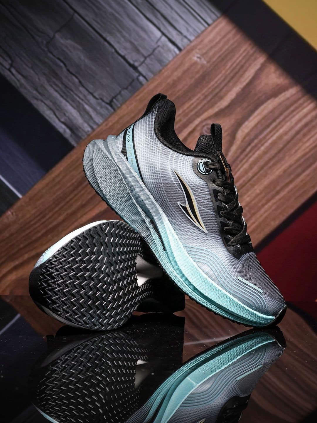 ASIAN Men Mesh Running Non-Marking Shoes - view 1