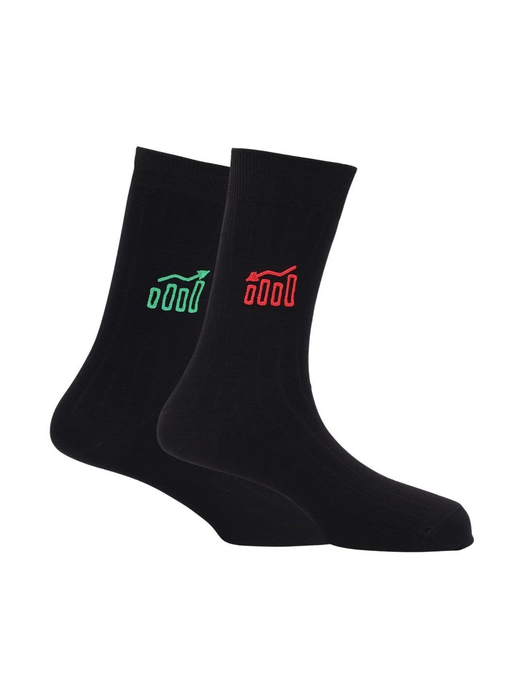 Soxytoes Men Striped Calf Length Socks - view 1