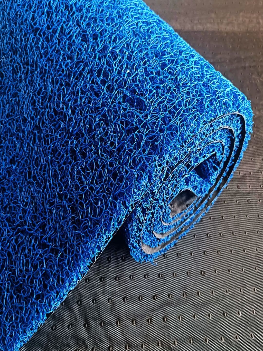 vstucart Blue Textured Durable Anti-Skid Doormats - view 1