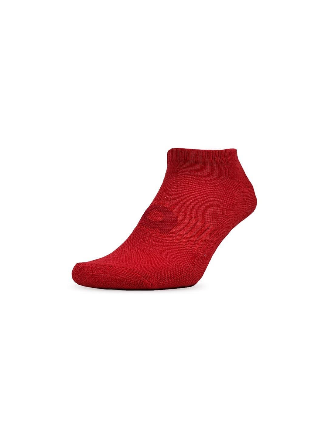 Aivin Runnr Ankle Length Socks - Red - view 1