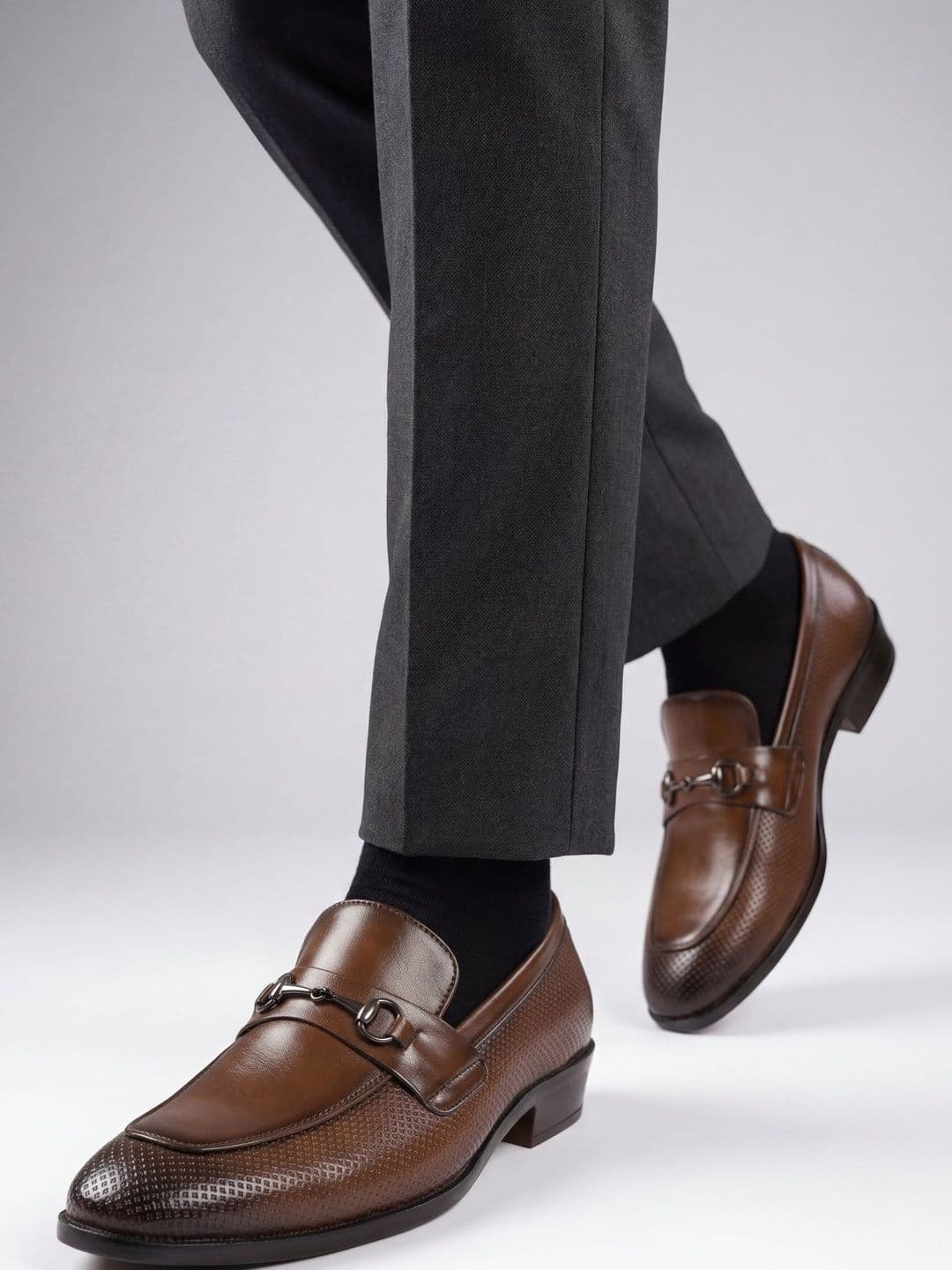House of Pataudi Men Round Toe Formal Slip On - view 1