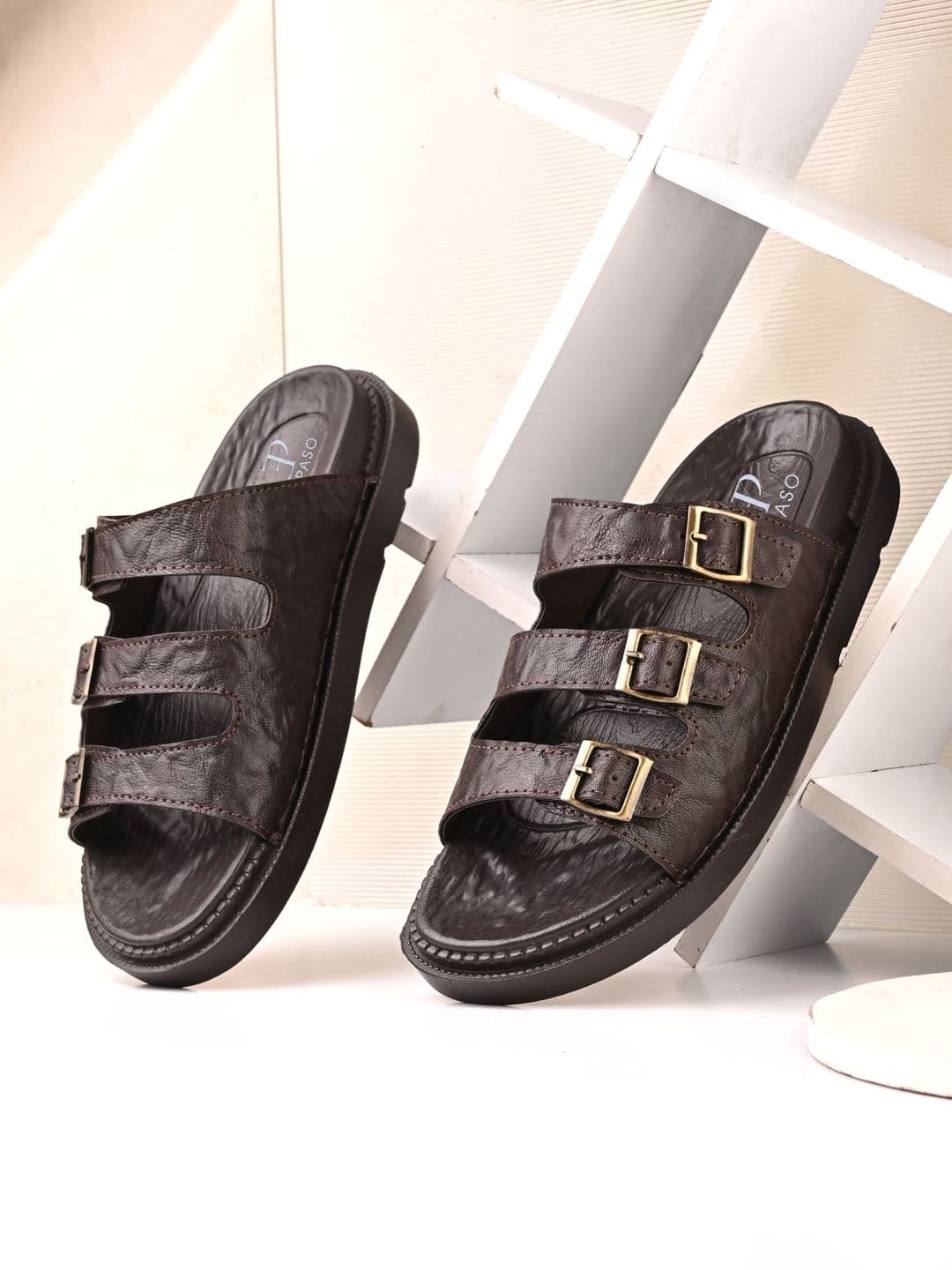 El Paso Men Comfort Sandals - view 1
