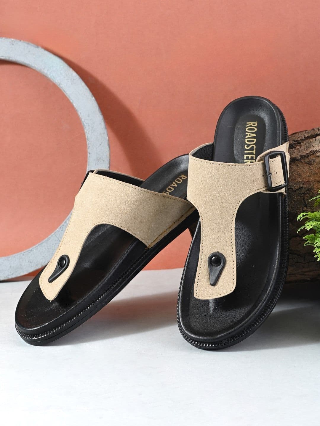 The Roadster Lifestyle Co Men Buckle Comfort Sandals - view 1
