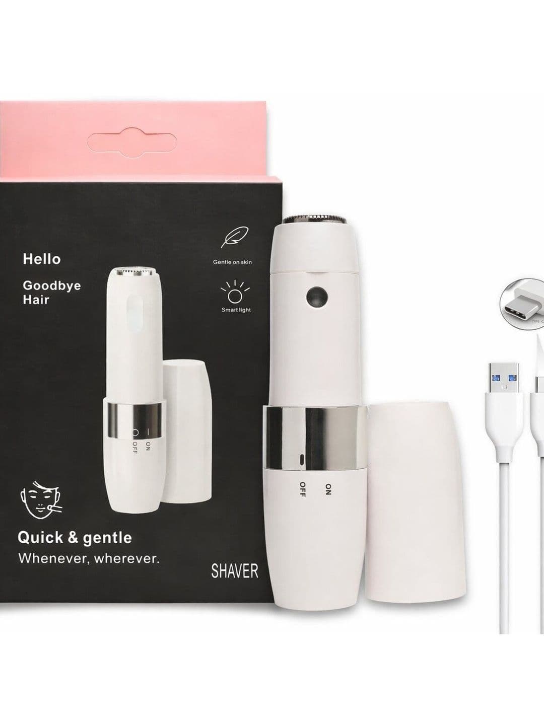 ziup Cordless Mini Face Hair Remover FS1000T