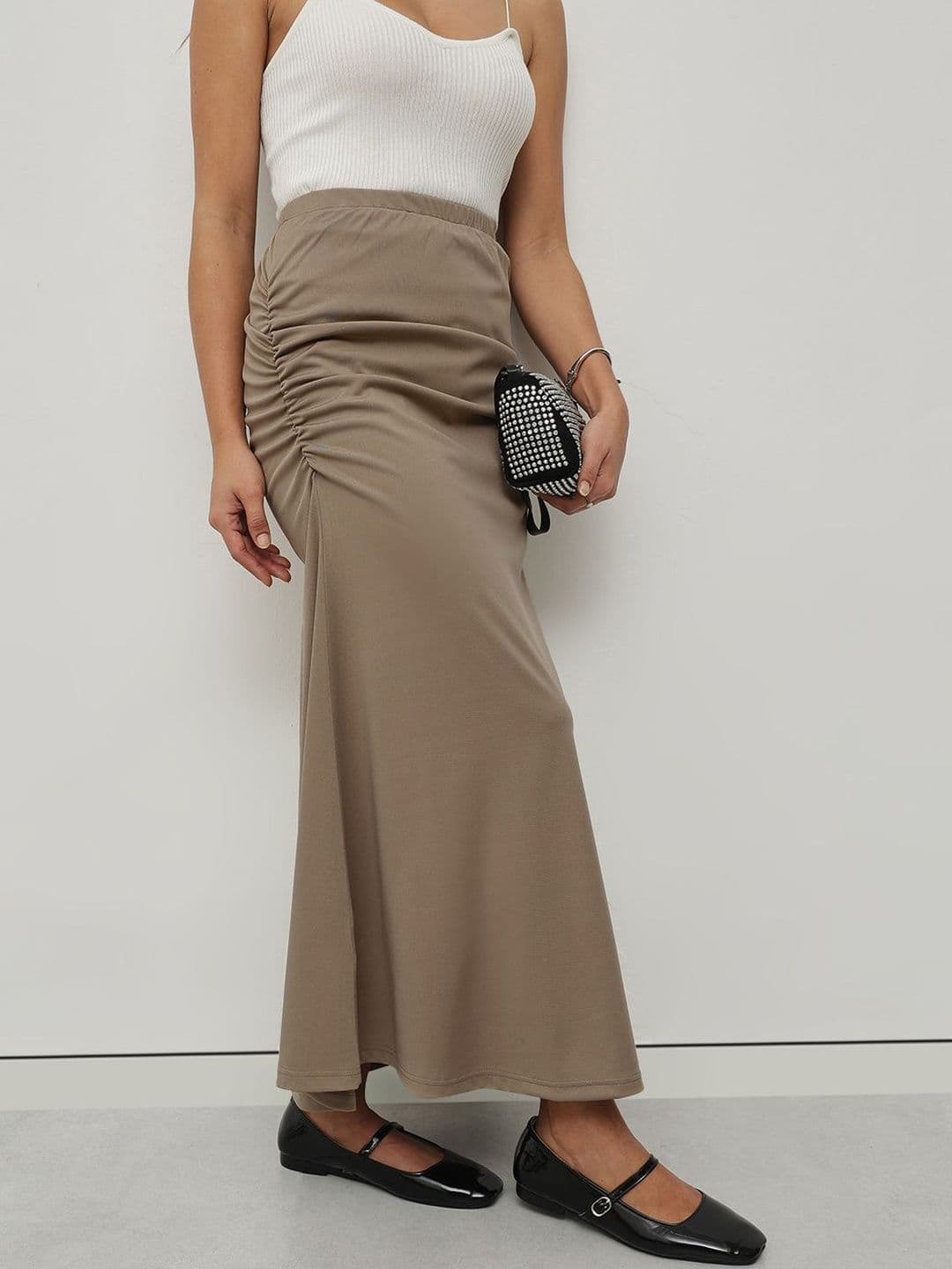 Popnetic Women Knits Maxi Trumpet Skirt - view 1