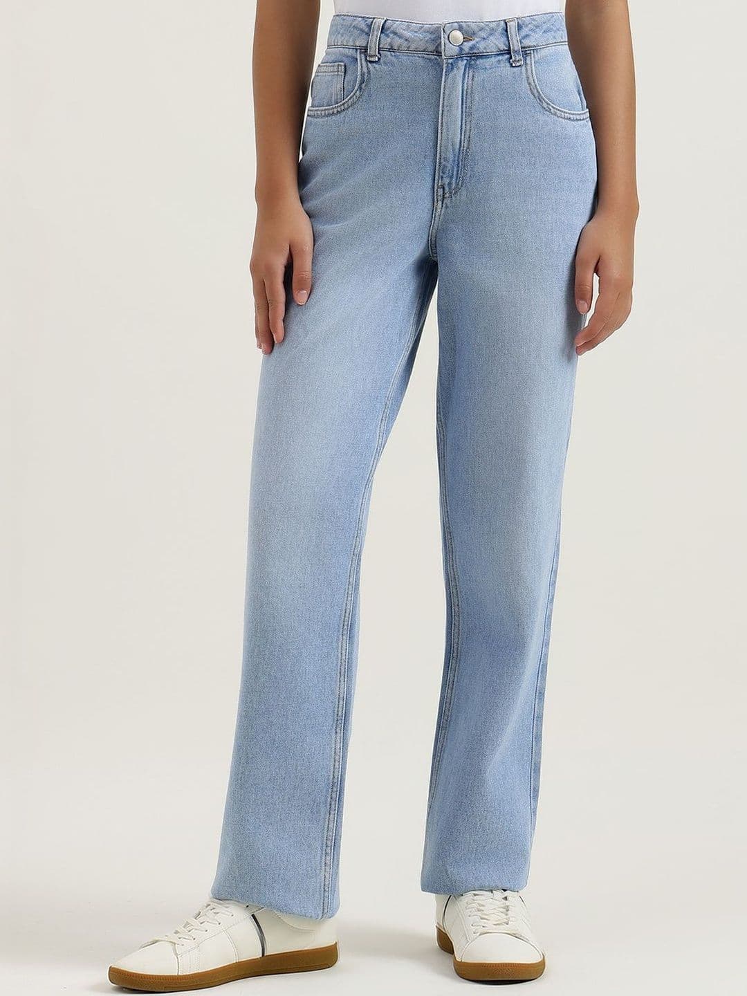 United Colors of Benetton Solid Straight Fit Jeans - view 1