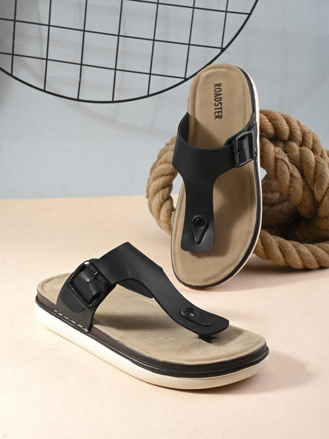 The Roadster Lifestyle Co Men Buckle Comfort Sandals - view 1