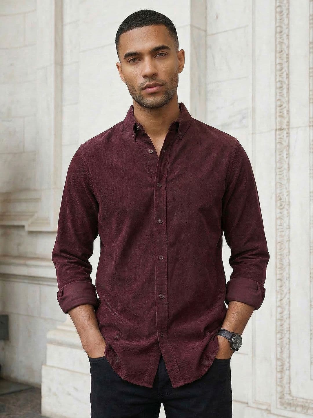 The Roadster Life Co. Self Design Casual Shirt - view 1