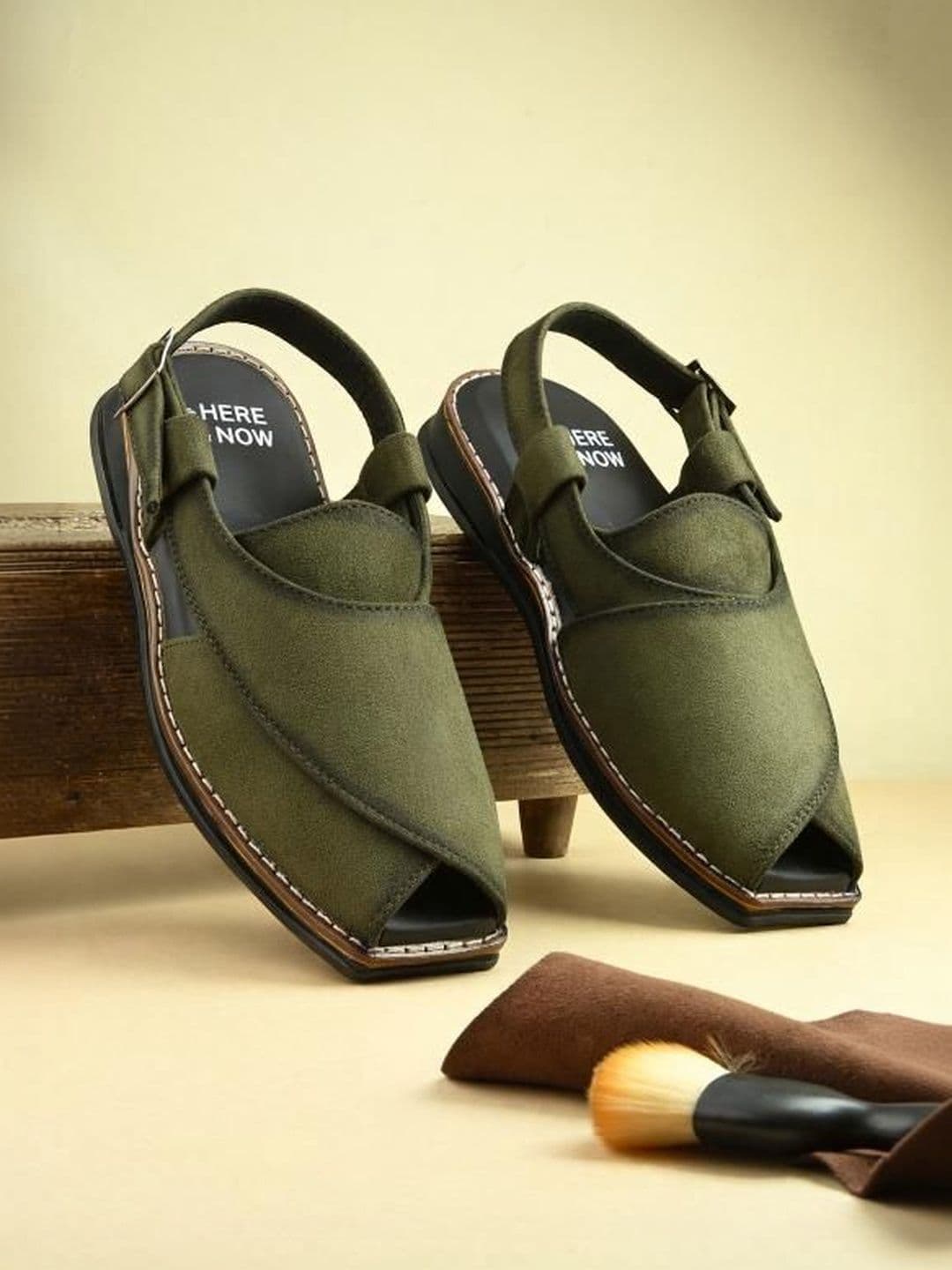 HERE&NOW Men Comfort Ethnic Sandals - view 1