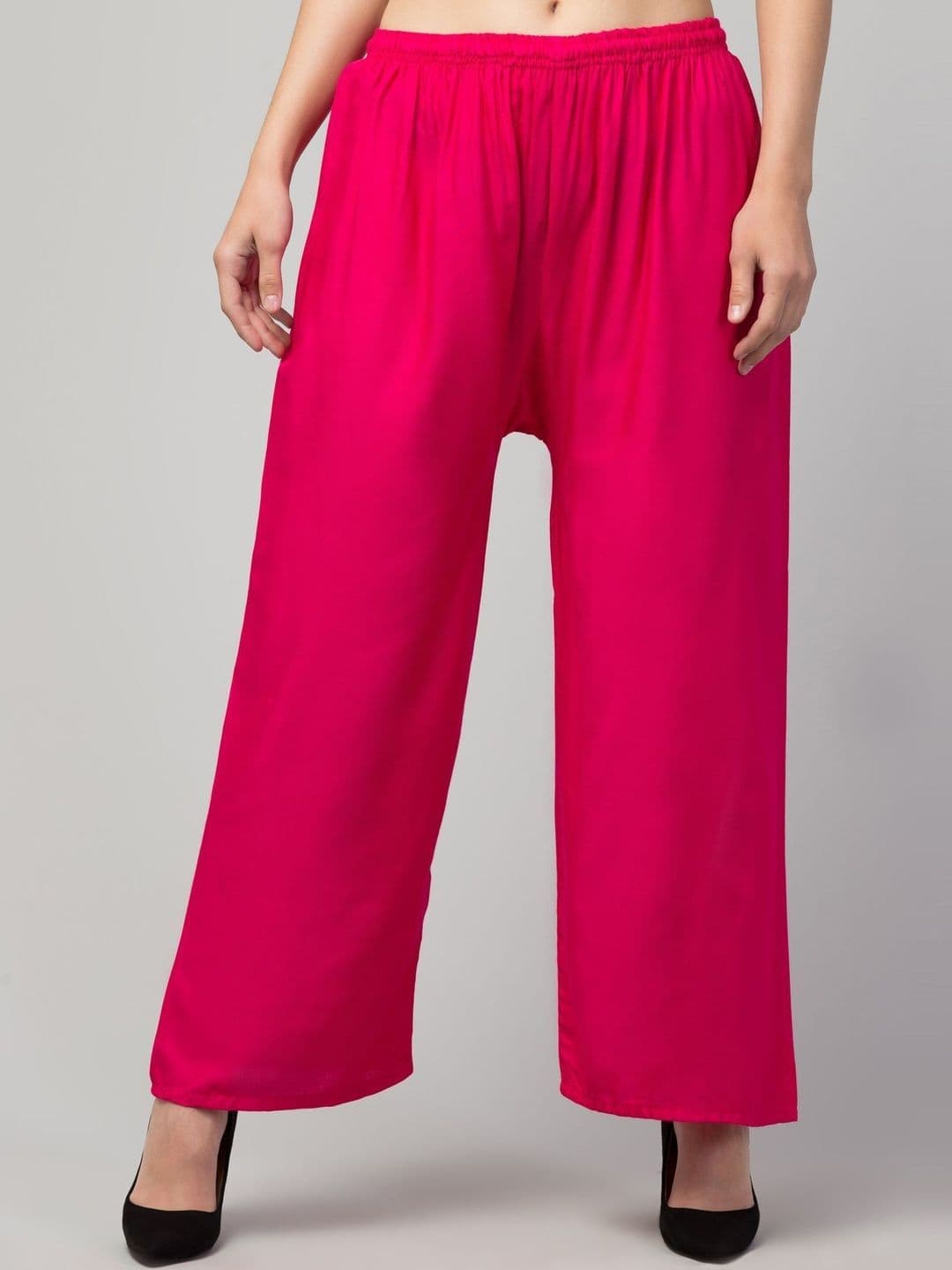 MENSIMPRESSION Women Flared Knitted Ethnic Palazzos - view 1
