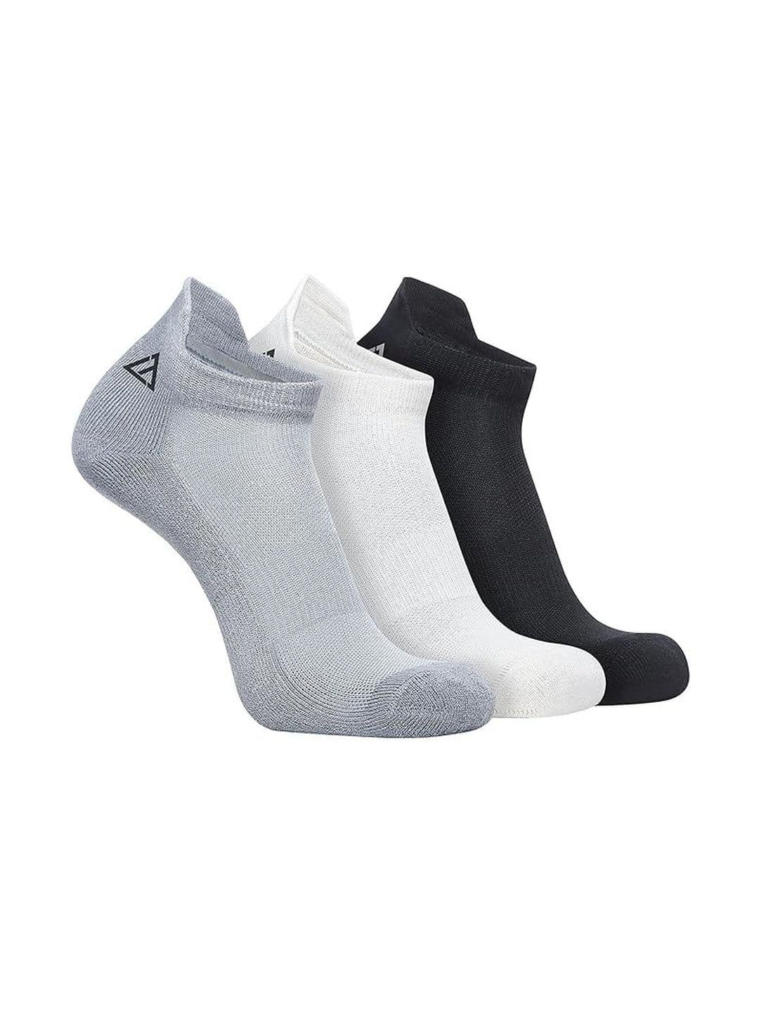 LINTON TAYLOR Unisex Pack of 3 Bamboo Ankle Length Socks - view 1
