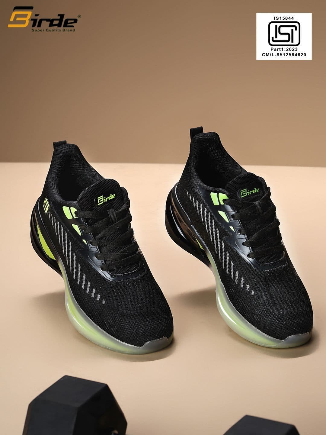 BIRDE Men Mesh Running Non-Marking Shoes - view 1