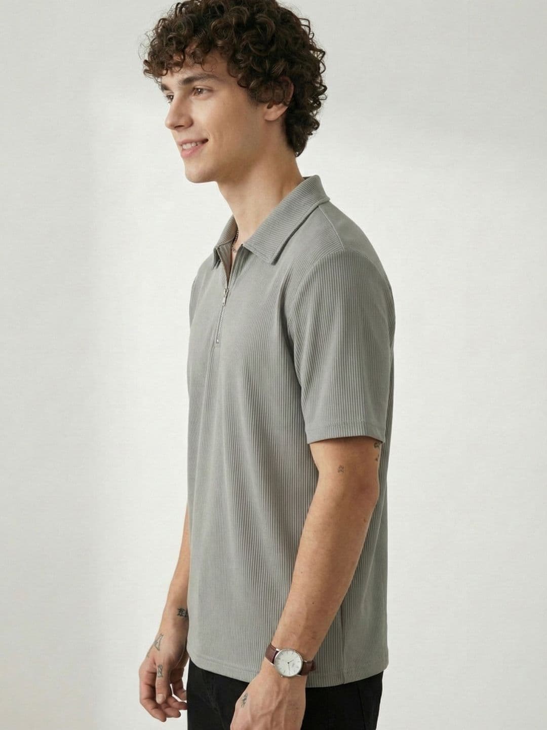 CLUB 44 Men Polo Collar T-shirt - view 1