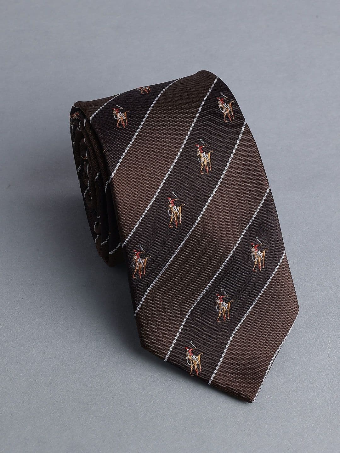 Alvaro Castagnino Men Striped Broad Tie - view 1