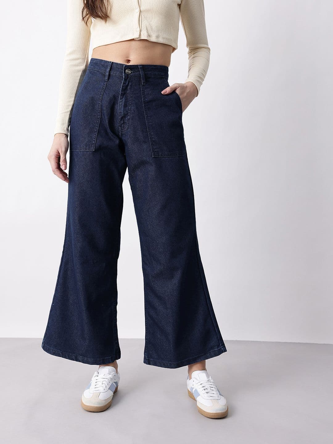 Mast & Harbour Women Baggy Fit Jeans - view 1
