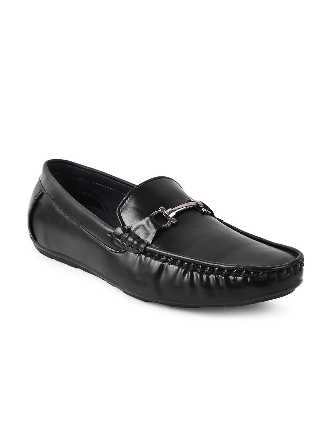 Paragon Men Metal Accents Round Toe Formal Loafers - view 1